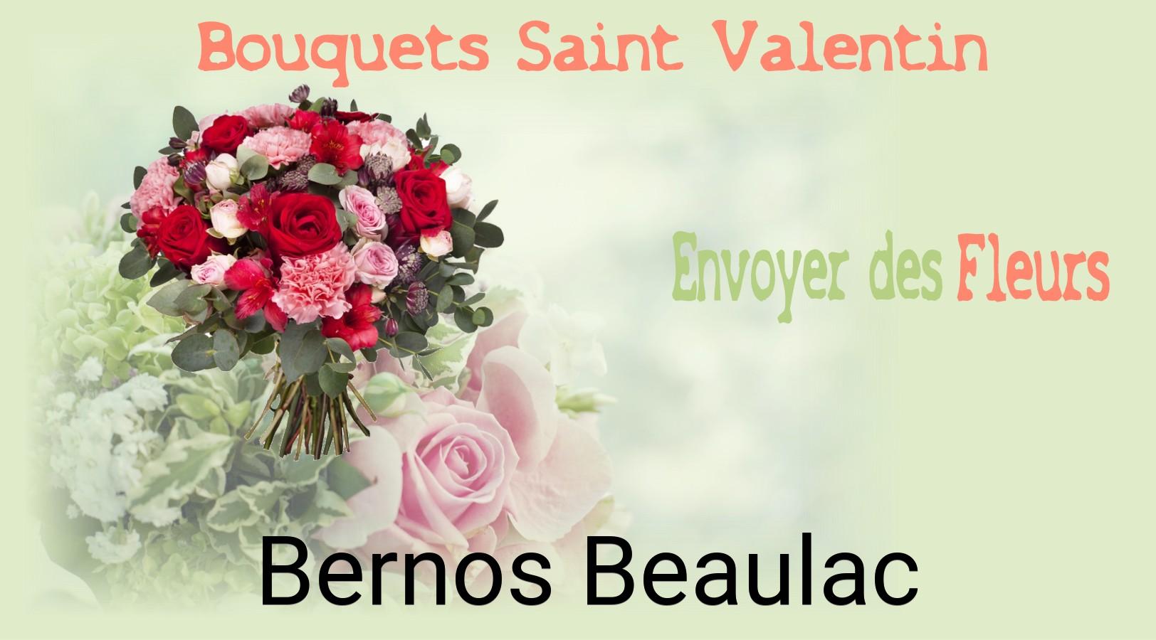 Roses de Saint-Valentin livrées à Bernos-Beaulac